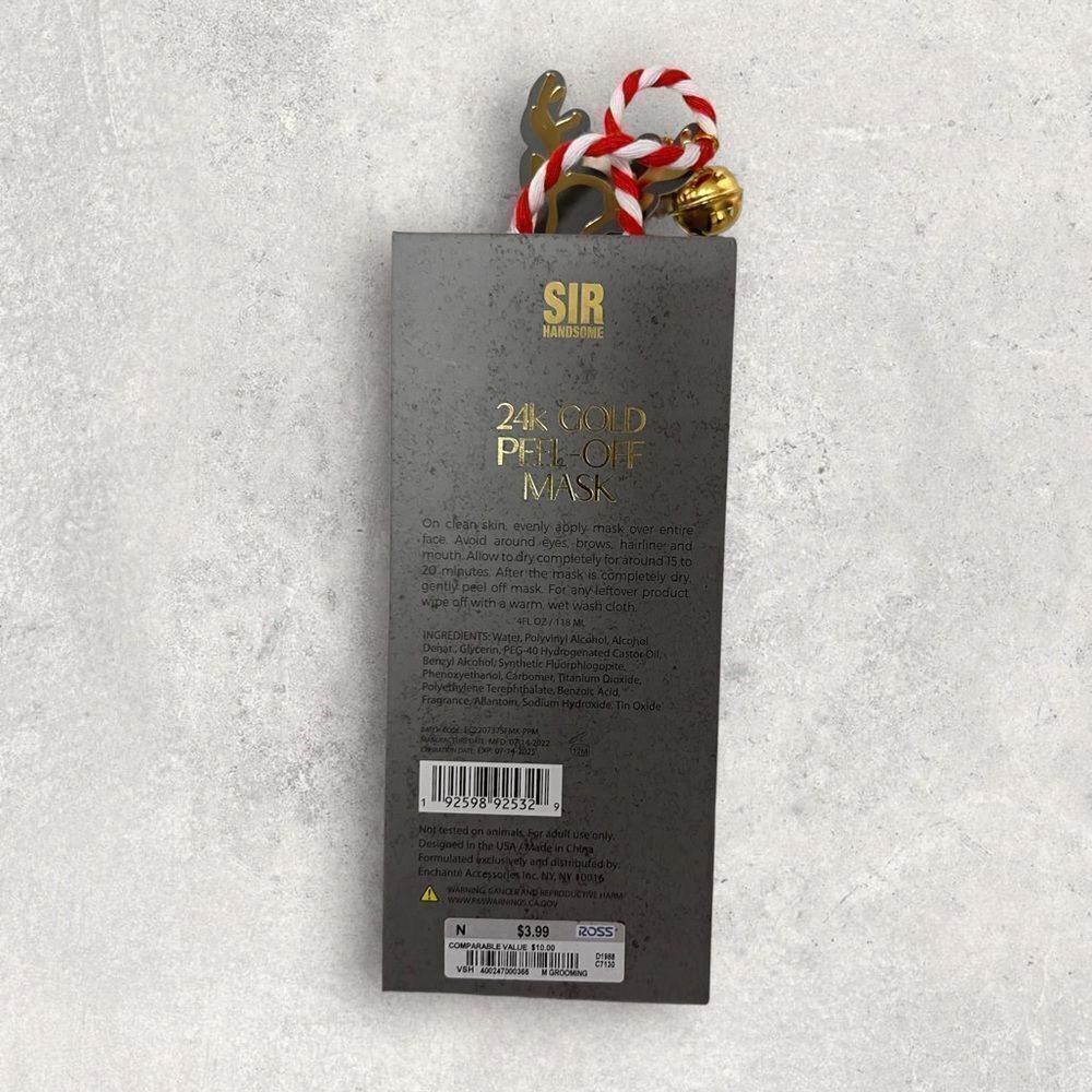 24k Gold Peel Off Mask For Men -Gift — image 3 of 3